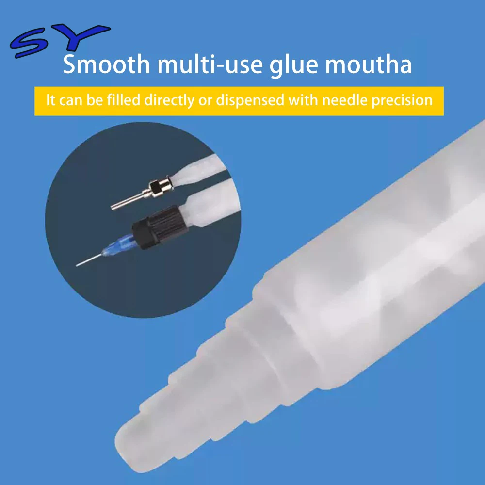SY Two Component AB Static Mixing Tube Epoxy Resin Mixing Stick Round Mouth Spiral Mixing Automatic Mixer MC Series