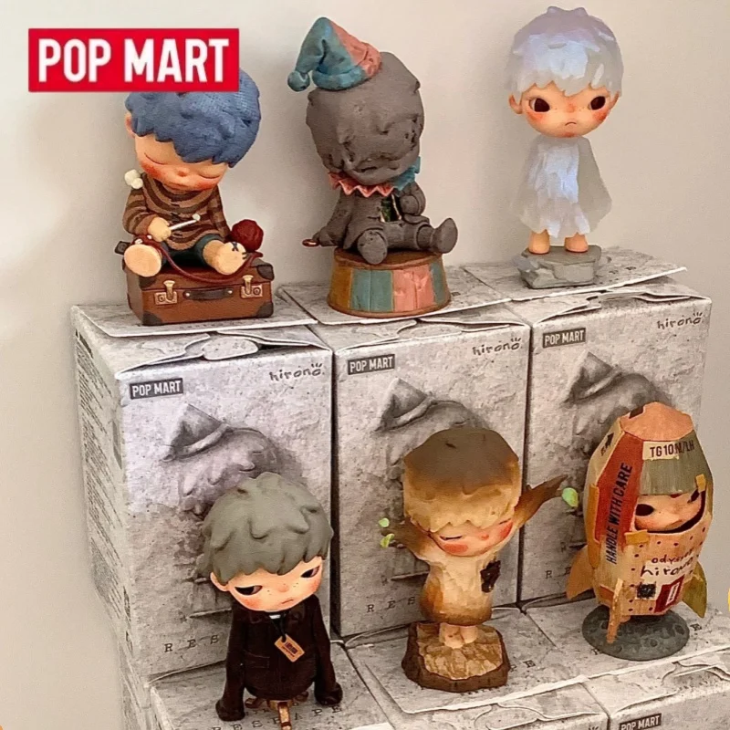 

POP MART HIRONO Reshape Series Original Blind Box Toys Kawaii Anime Action Figure Surprise Mystery Box Dolls Girls Gift