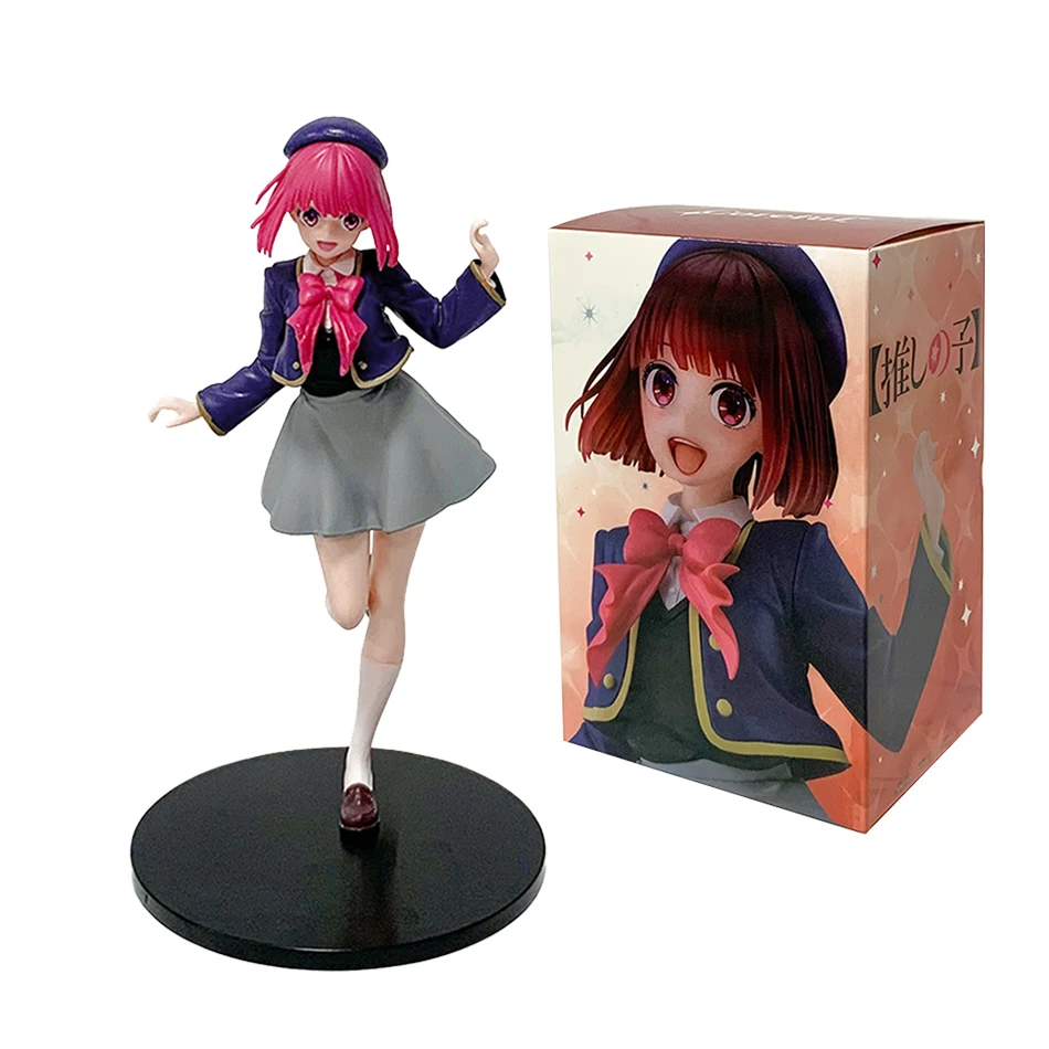 Figurki anime Oshi No Ko 19 cm, figurki Hoshino Ai, figurki Hoshino Ruby/Rubii, figurki Arima Kana, modele PVC, kolekcja ozdób, zabawki, prezenty