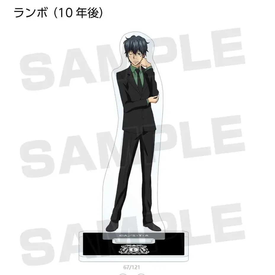 Tsunayoshi hayato tsuna gokudera yamamoto hibari mukuro squalo belphegor figura boneca anime acrílico suporte modelo cosplay brinquedo presente