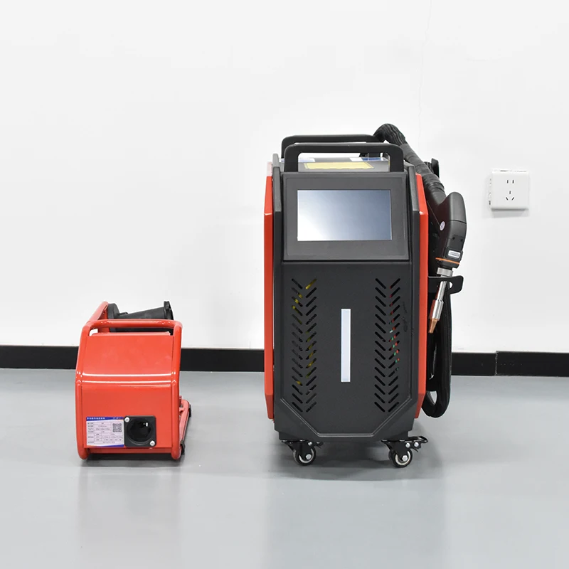 

Лазерный сварочный аппарат 1000 Вт, 1500 Вт, 2000 Вт, 2500 Вт: Обновленная портативная модель 4-в-1 для высокоточной сварки оптоволокном