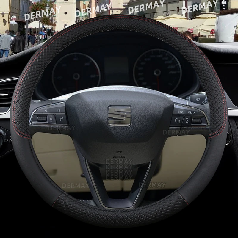 

Для Seat Ateca Cupra Ateca 2016 ~ 2022 искусственная кожа Нескользящие 9 цветов автомобильные аксессуары быстрая доставка