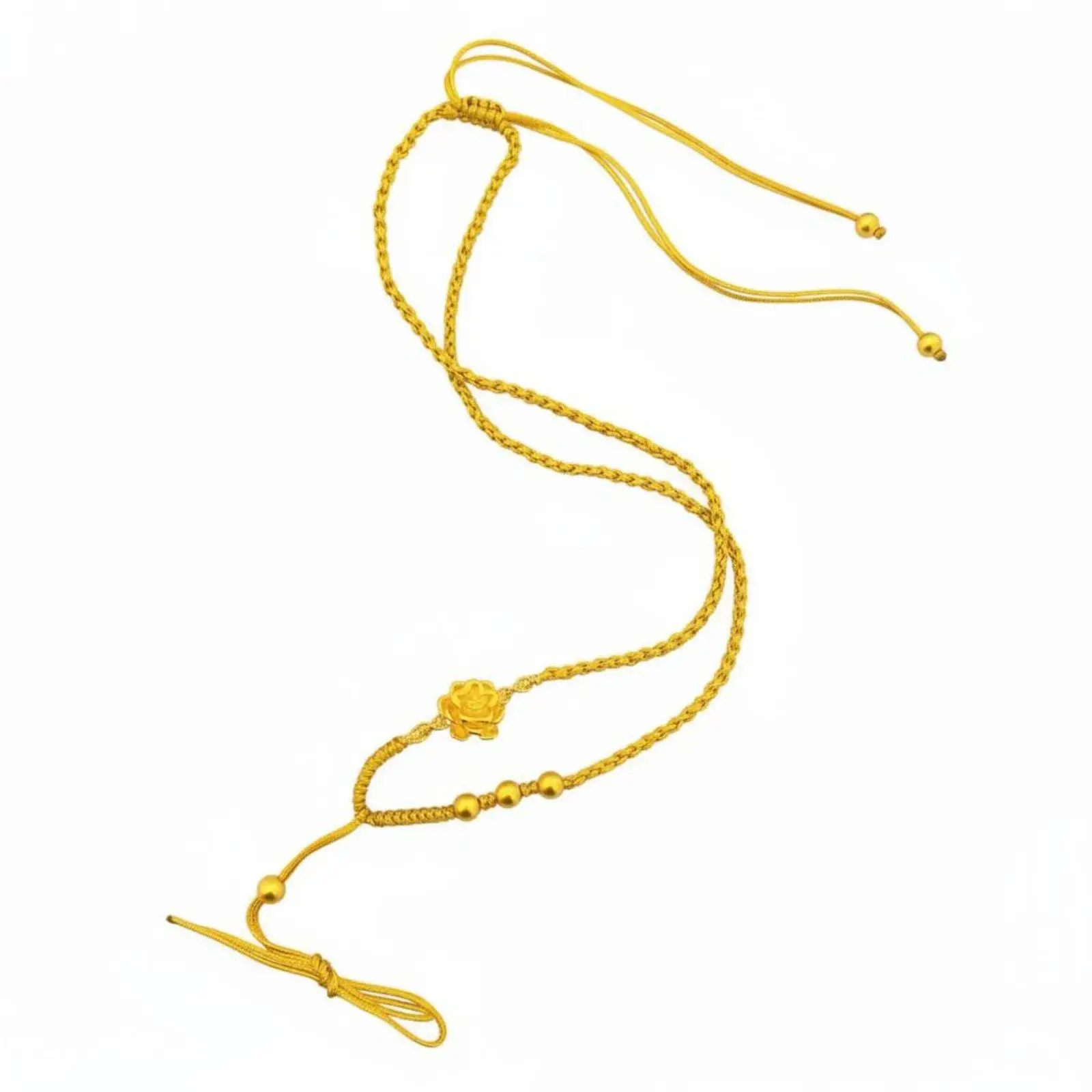 Adjustable Braided Necklace Cord Simple Style Handmade Pendant Hanging Rope Colorfast Woven Necklace Lanyard for DIY Crafters