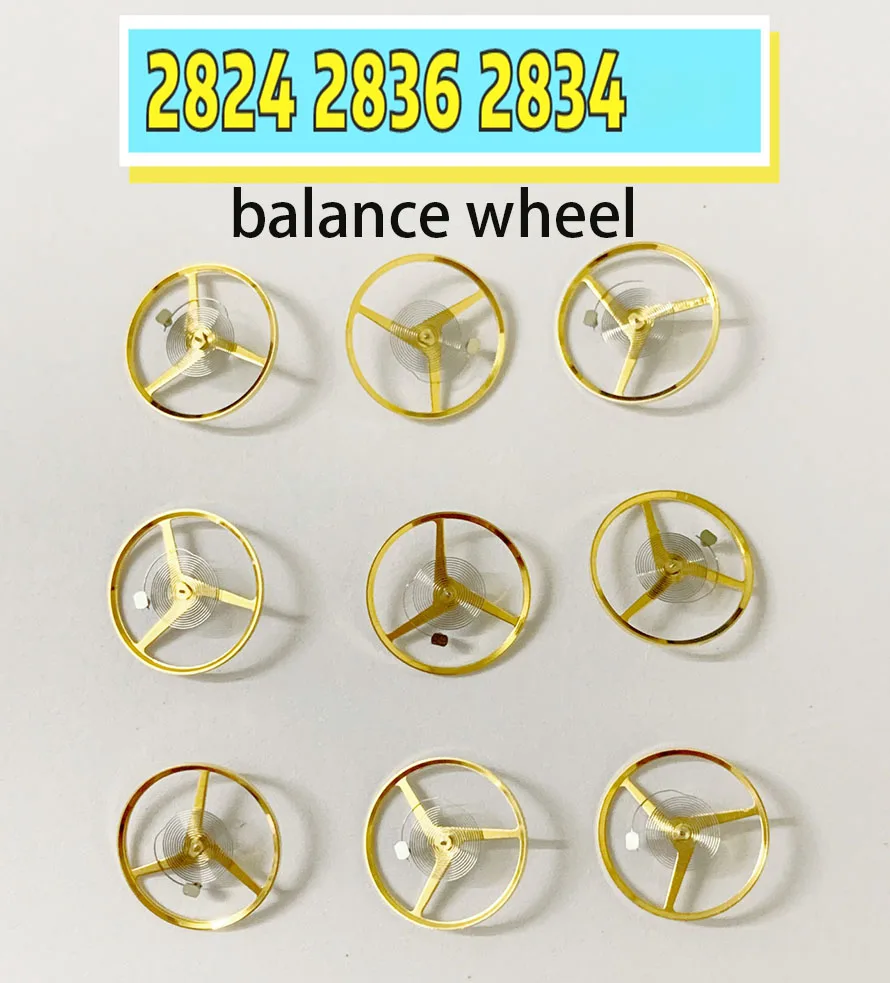 Suitable for seagull/ETA movement parts balance wheel full pendulum ETA2824-2 2836-2 2834-2 balance wheel full pendulum