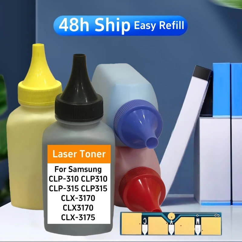 CLP310 CLP315 CLP-310 Toner Cartridge Chip powder for Samsung CLP-310/315/CLX-3170/3175