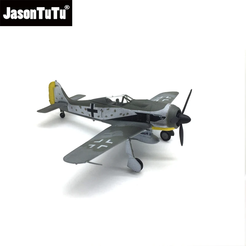 JASON TUTU 1/72 Scale (Focke-Wulf)Fw-190 Fighter Alloy Military Aircraft Model Diecast Metal Model Plane Drop shipping