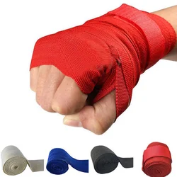 Bandage de boxe en coton réglable, enveloppes de poignet, Muay Thai, Taekwondo, enveloppes de main de boxe, entraînement de saut, protège-mains, bandage élastique