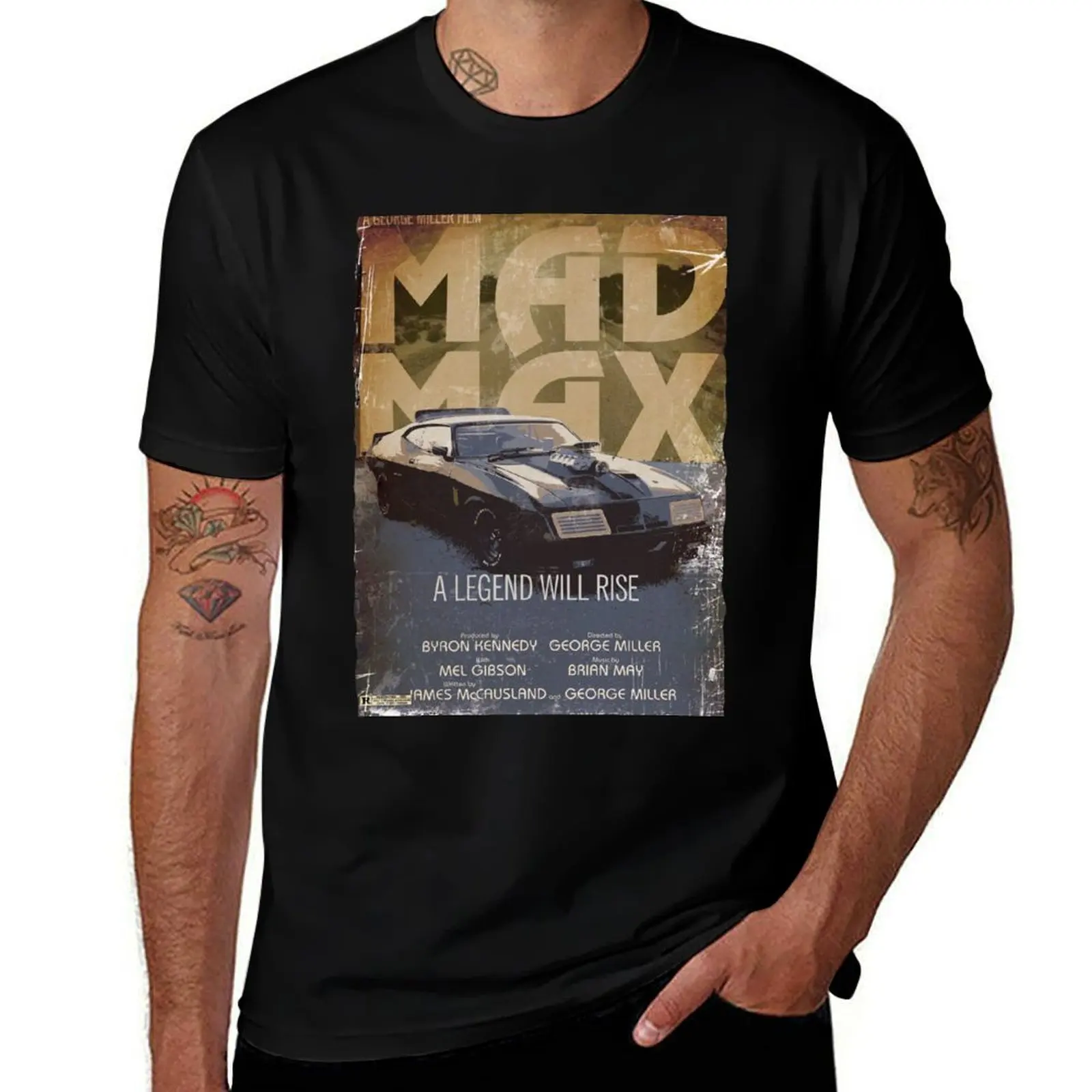 

Mad max T-Shirt man t shirts graphic man t shirt heavy cotton cotton t shirts high quality T-Shirt