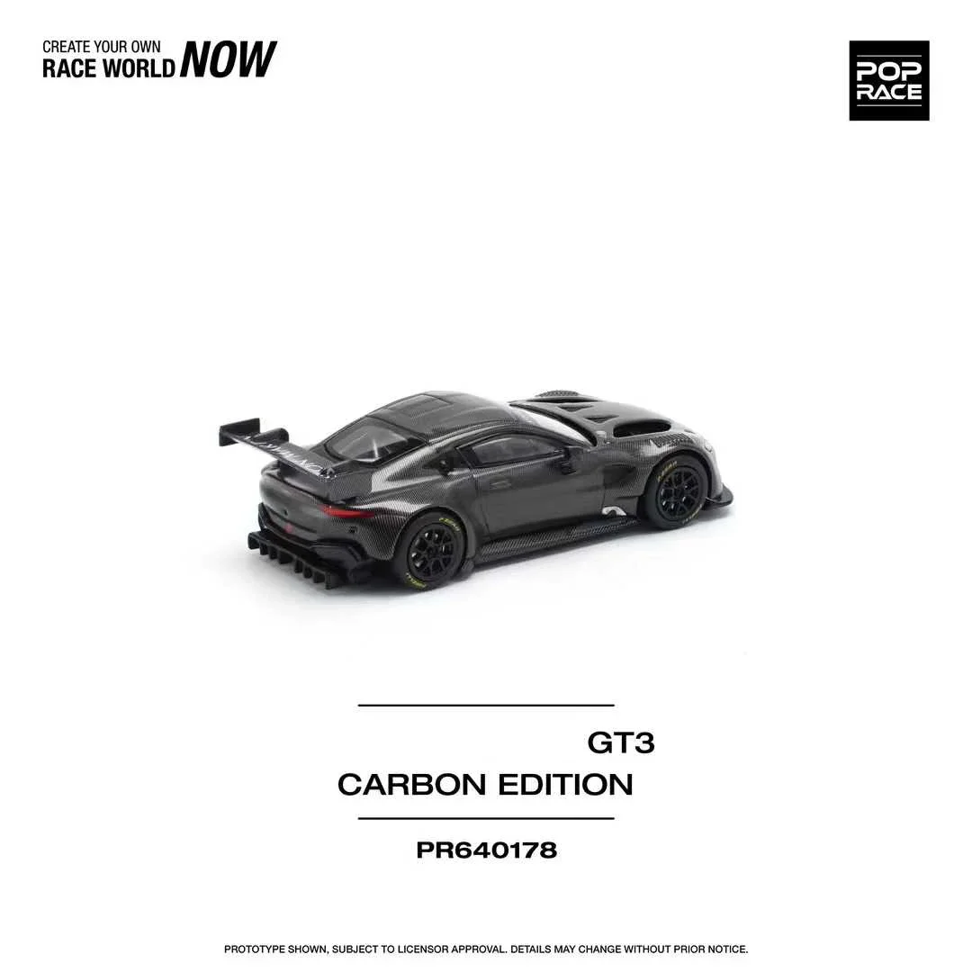 PreSale POP Race 1:64 Vantage GT Carbon Edition литая модель автомобиля под давлением, игрушка