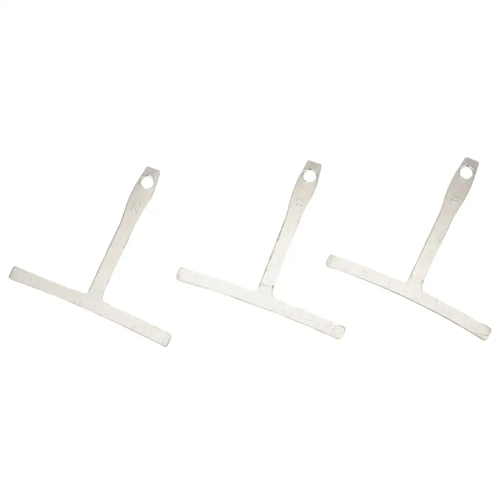 Precision Measurement with Understring Radius Gauge, 9Pcs Set for Guitars, High grade Stainless Steel, Improve Guitar Setup