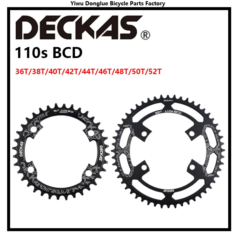 

Звездочка Deckas 110s BCD для шоссейного велосипеда 36T 38T 40T 42T 44T 46T 48T 50T 52T для Shimano R4700 R7000 R8000 R9100