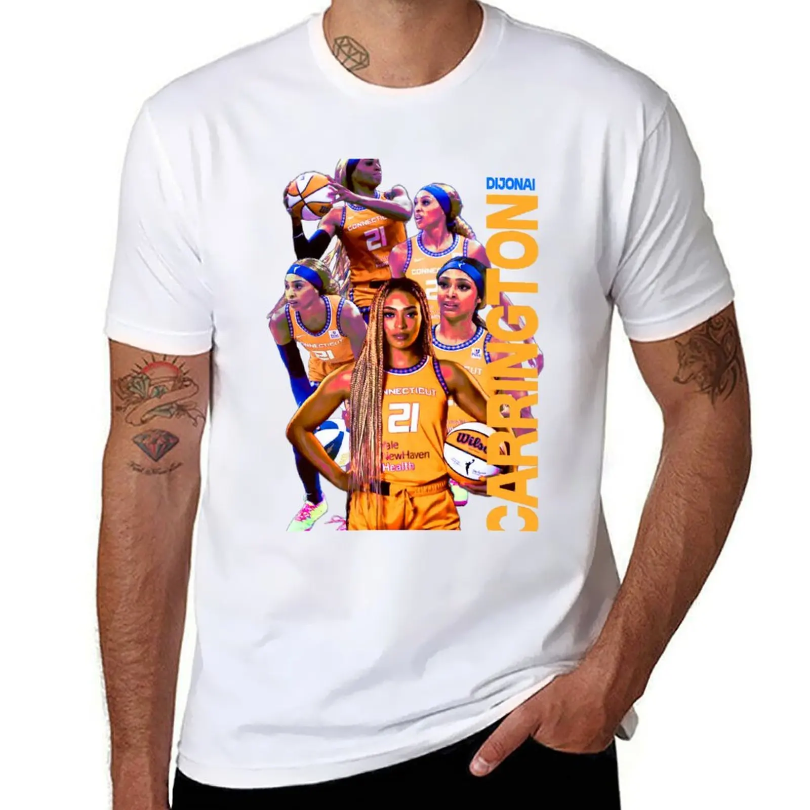 

Dijonai Carrington T-Shirt man t shirts cotton t shirts for man cotton funny T-Shirt