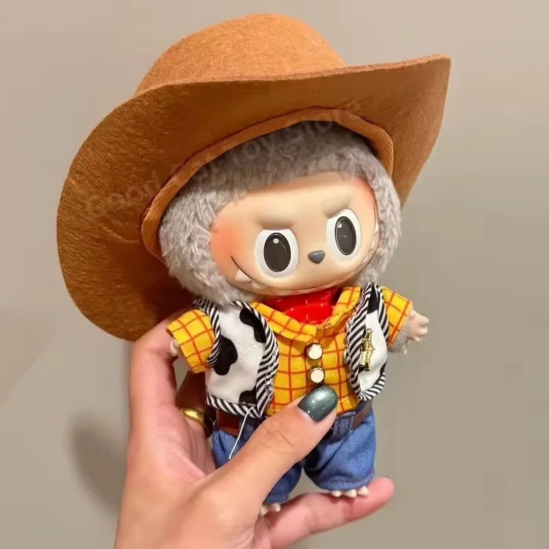 

Anime Figures Labubu Clothes Standing Sitting Party Diy Baby Clothes Dolls Cute Pendants Decorative Accessories Gift Customized