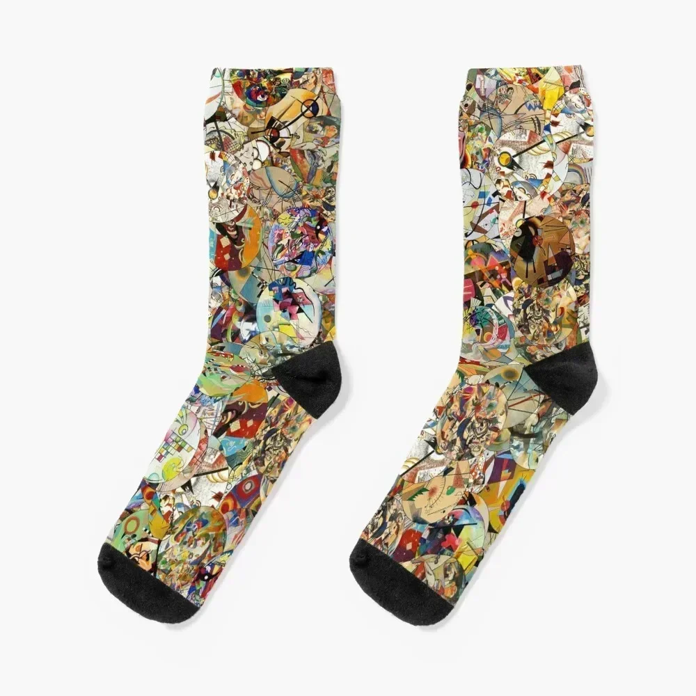 

Wassily Kandinsky Socks Wholesale Toe sports hiking hockey Socks Women's Men's luxury retro cool Men Socks Luxury Brand Women's