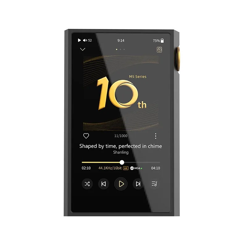 SHANLING M5 Ultra 10th Anniversary Version Bluetooth5.2 HiFi Music Player AK4191+AK4499EX High Performance DAC