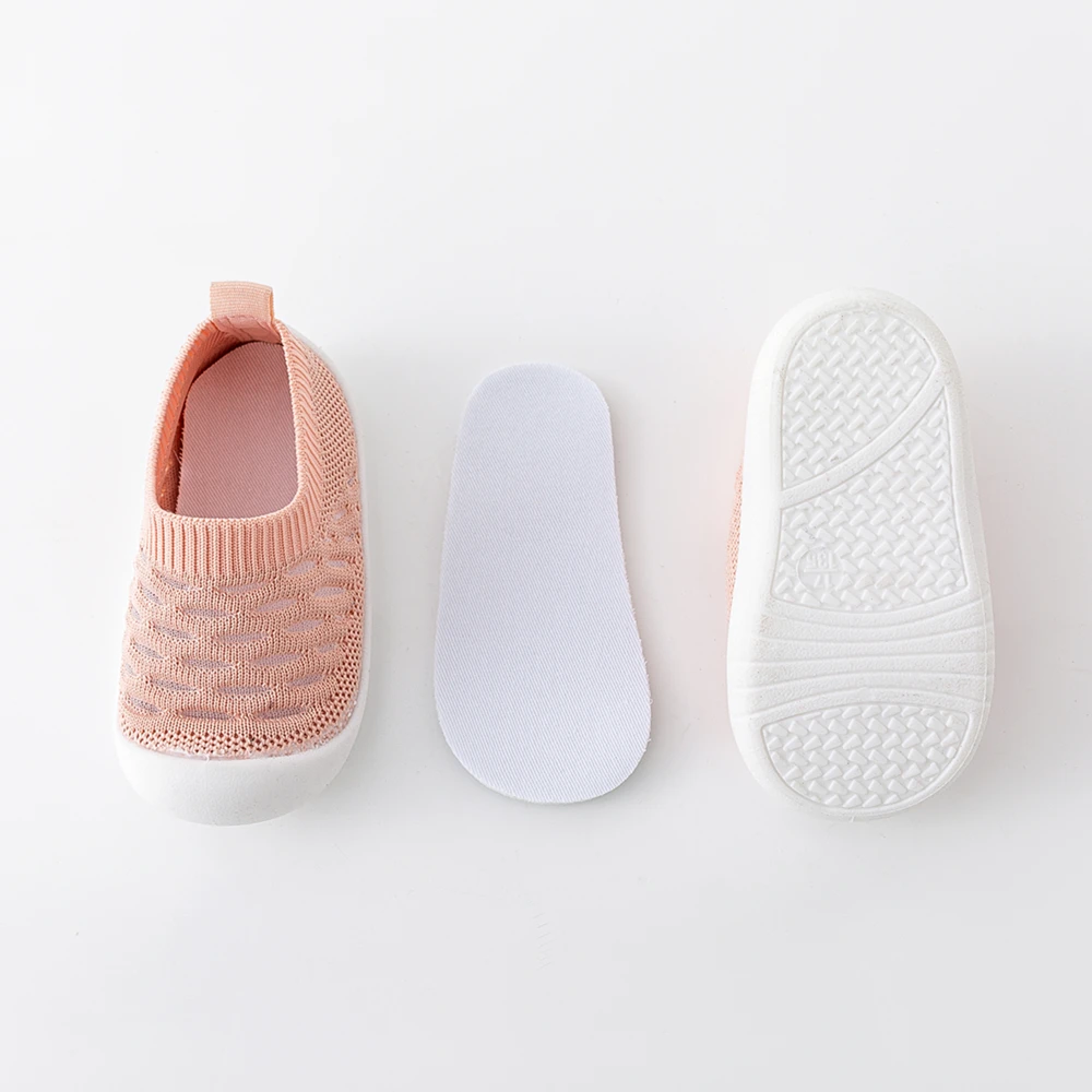 Baby Sneaker Casual Flat Sneakers Shoes Kids Shoes Anti-slip Soft Rubber Bottom  Children size Girls Boys Sports Shoes Spring