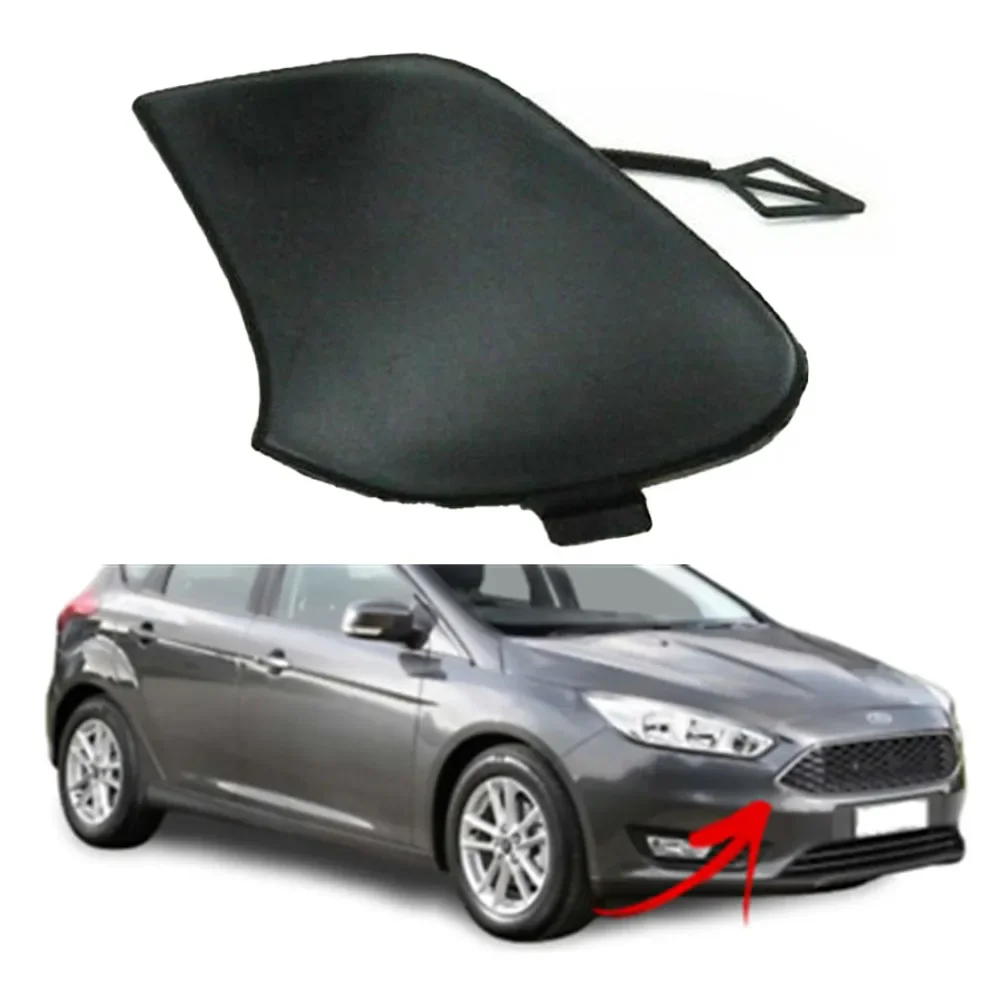 ABS Black Trailer Cover Eye Cover Brand New High Quality Hot Sale Fit For FORD FOCUS MK3 2014 2015 2016 2017 2018