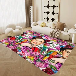 Frida Forever Soft Large Carpet for Living Room  Room Decor Plush Rugs for Children Bedroom Play Floor Mats