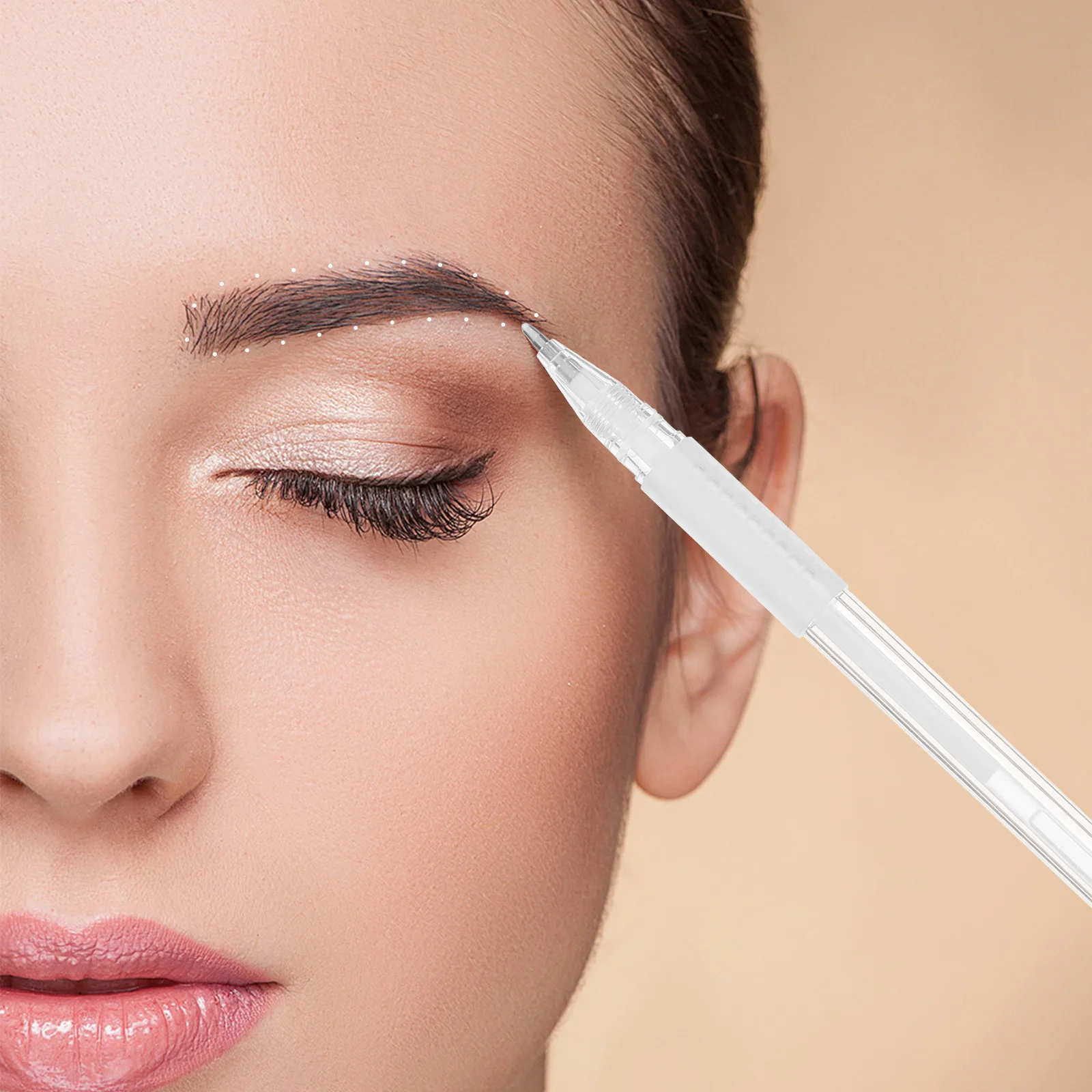 

Professional Eyebrow Tattoo Pen Skin Marking Pen Easy to Hold Convenient Operation Long Lasting Portable Eyebrow Liner
