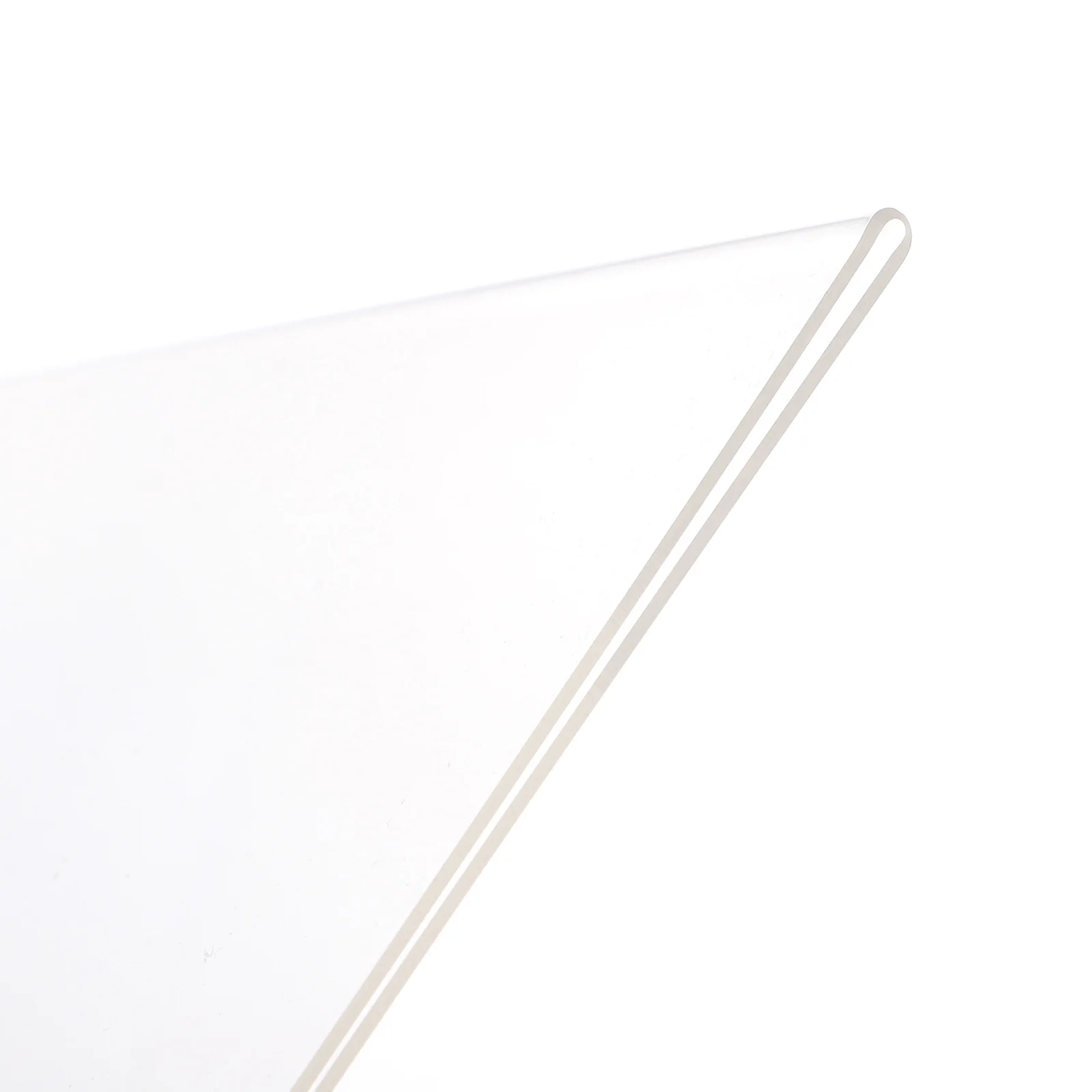 

Acrylic Hanging Price Tag Holder Label Display Sign Transparent Sturdy Poster Menu Certificate Brochure Stand For Retail