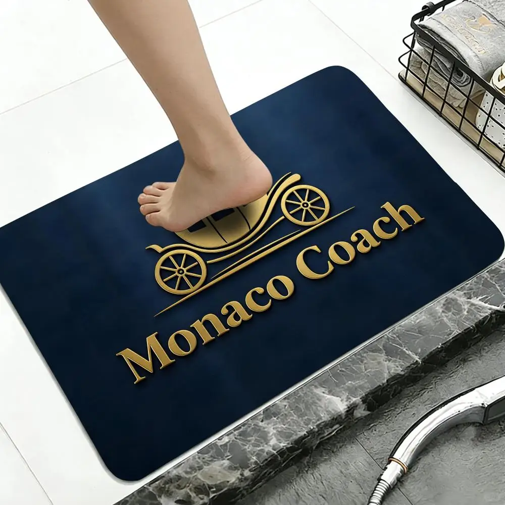 Brand M-Monaco C-Coach Floor Mat Diatomite Bath Mat, Quick Dry, Absorbent, Multi-Scene Mat