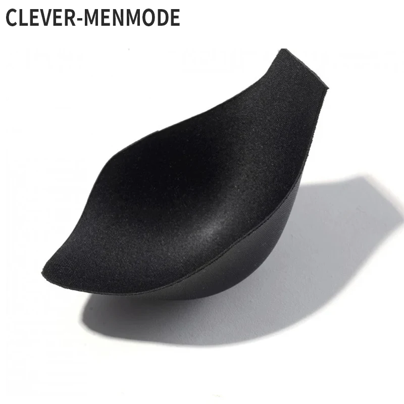 CLEVER-MENMODE Sponge Pad Underwear Enhancer Cup Men Briefs Sexy Penis Bulge Pouch Front Padded Push Up Cup Swimwear Pad cueca