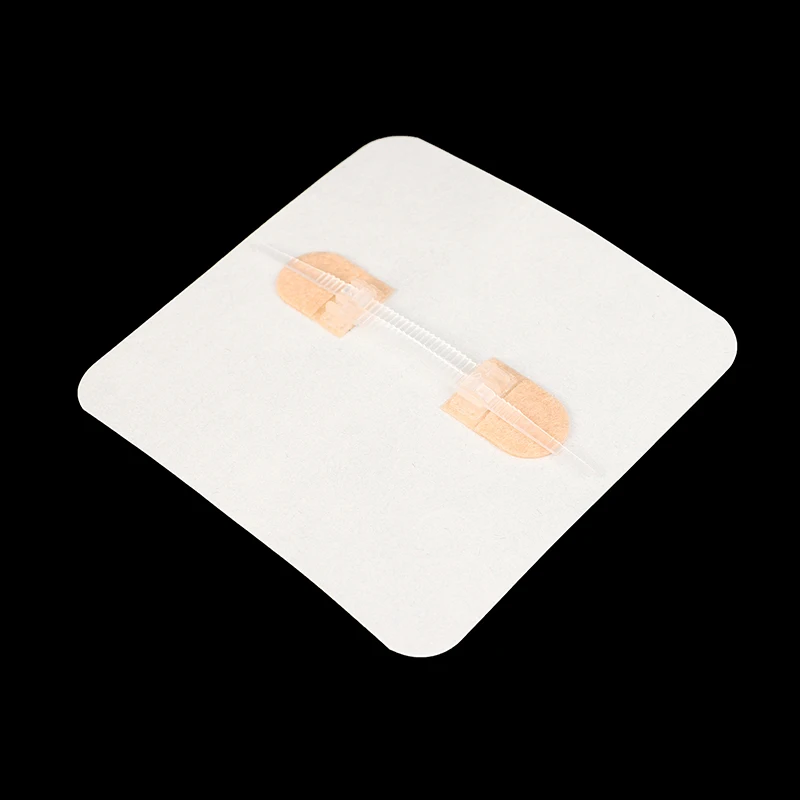 Patch de fermeture de plaie à fermeture éclair, crêpe à suture rapide, patch hémostatique portable extérieur, outil de premiers soins, 1 pièce