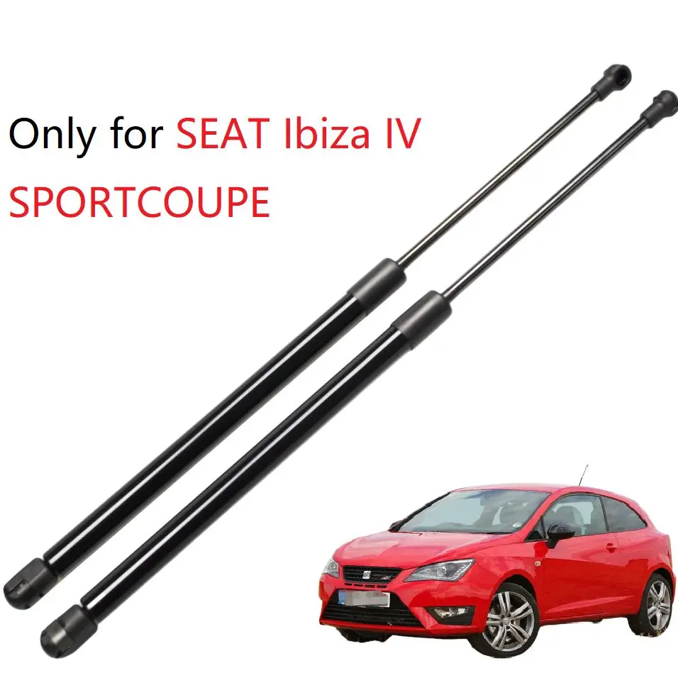 

For SEAT Ibiza IV SPORTCOUPE 6J 6P 2008-2017 Rear Hatch Tailgate Trunk Boot Gas Struts Lift Support Shock Dampers Absorber Rods