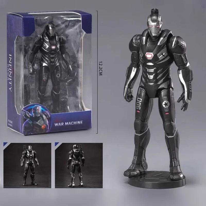 ZDTDS 10CM Avengers Figur Rival Rhino Thanos Ghost Man Scarlet Venom Octopus Iron Spider Captain Hulk Legends Spielzeugpuppe Figur – Detail 4