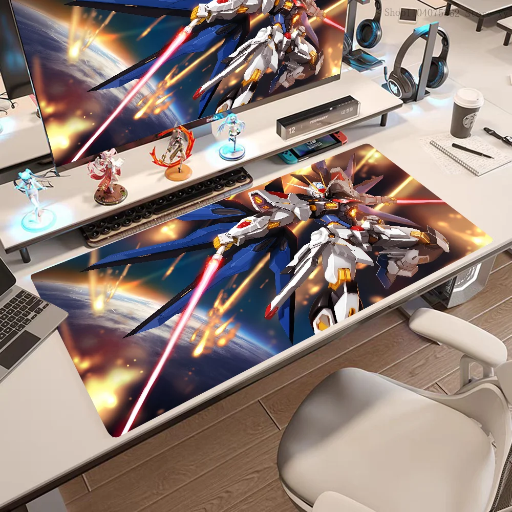 HOT Animation G-Gundam S-Seed Lacus Clyne Mousepad Large Keyboard Desk Mat Gaming Mouse Pad LockEdge Non-slip Mat