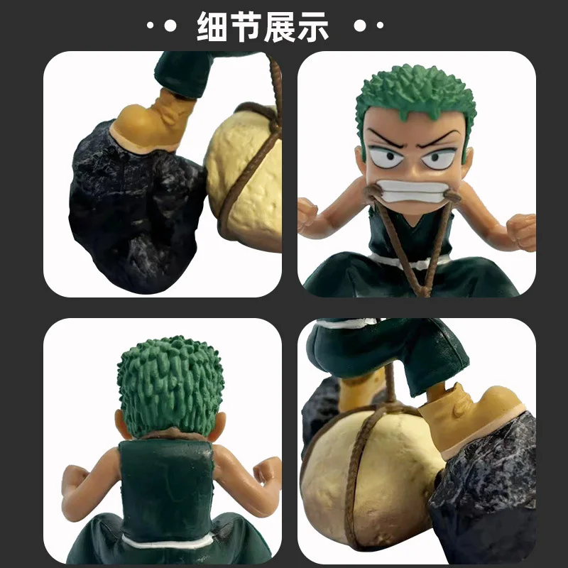 Figuras de anime zoro Roronoa, 8cm figuras pvc, estátua modelo, boneca, ornamentos, coleção, presentes, brinquedos para crianças, novo