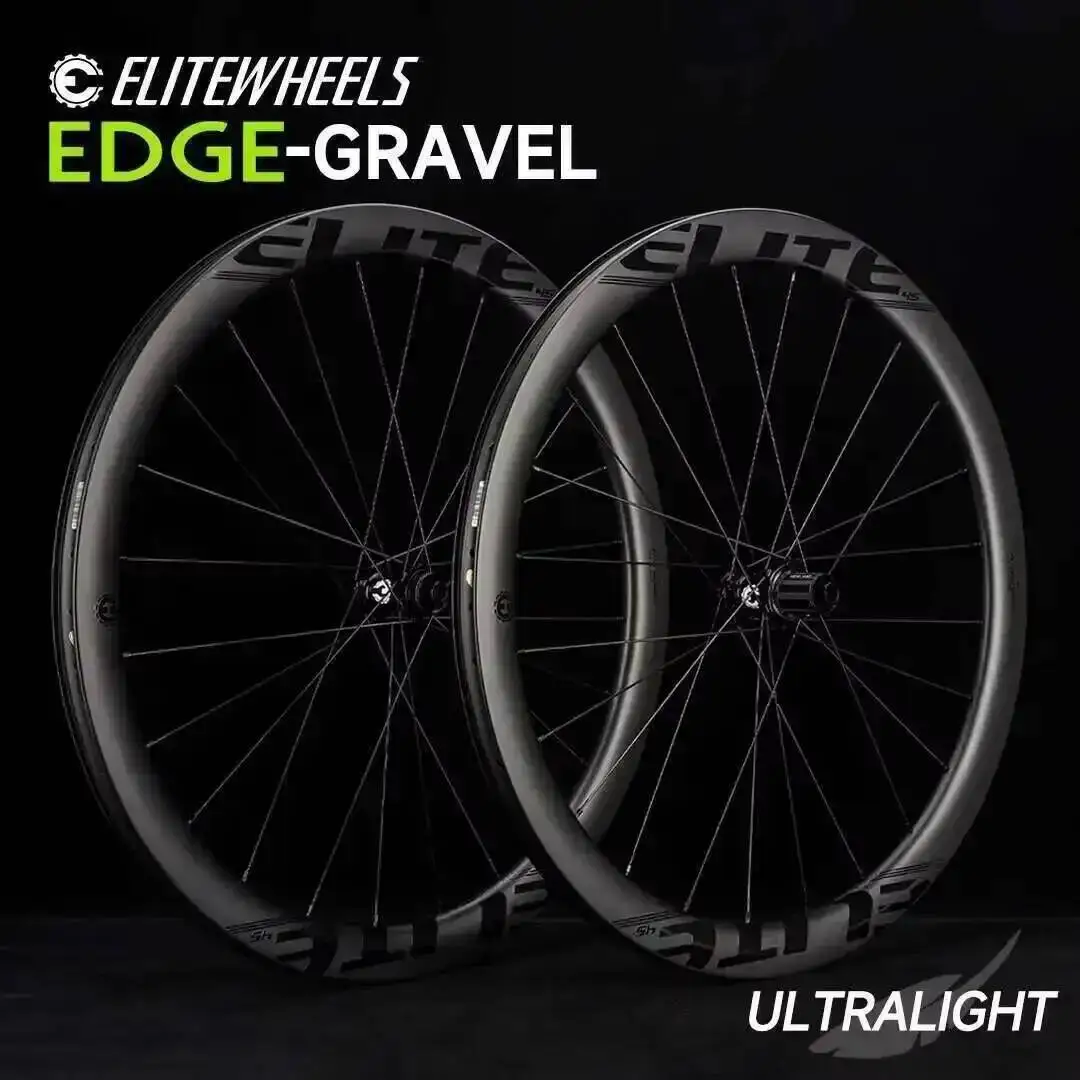 AliExpress ELITEWHEELS EDGE Gravel Wheels Ultralight 1356g Wing 20 Spoke For Racing Bike Road Disc Carbon Wheelset  RIM Depth 45mm