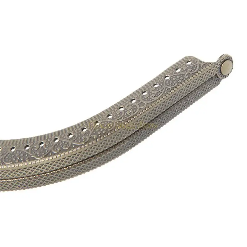 

X90D Square Round Metal Frame Kiss Clasp For Handle Bag Purse Accessories DIY