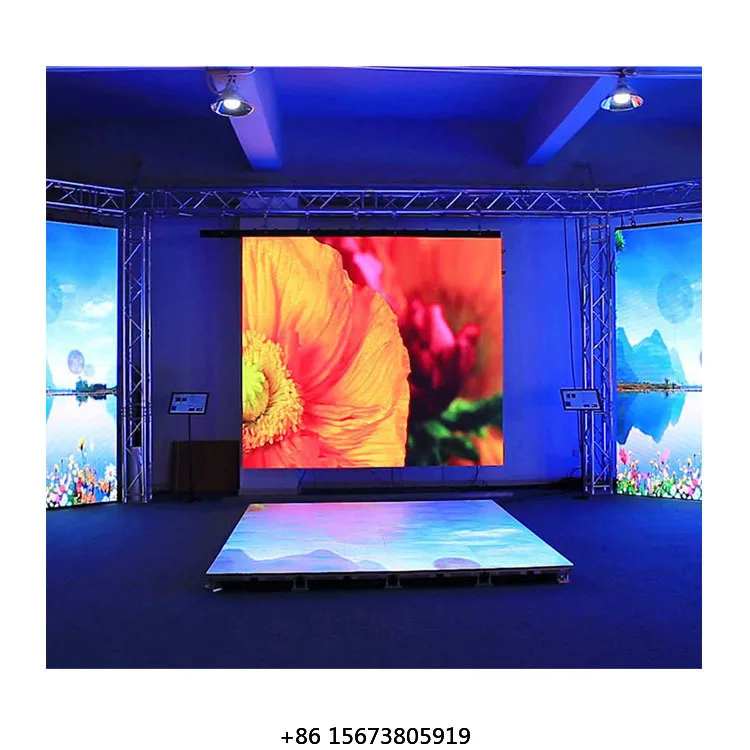 

4mm Pixel Pitch Indoor hd Led Video Wall Advertising Screen Led Digital Display Waterproof Led Video Display Billboard