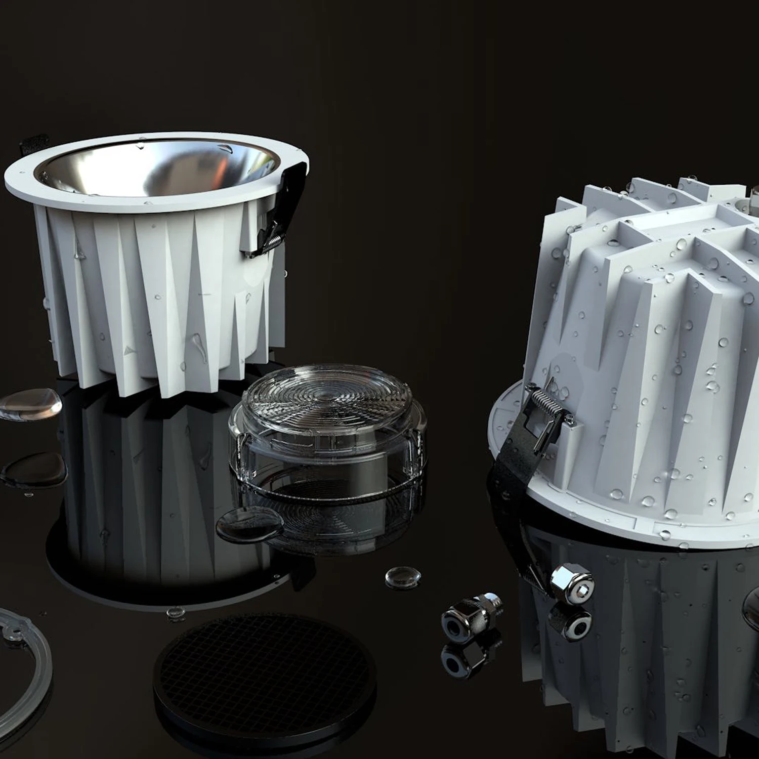 "Tuya-lâmpada de led antirreflexo,