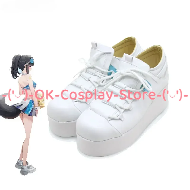 Game Blue Archive Snekozuka Hibiki Cosplay Shoes Halloween Carnival Boots PU Shoes Cosplay Props Custom Made