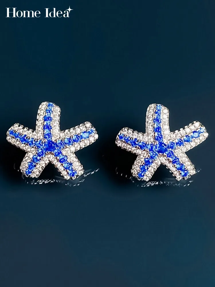

Серьги-звездочки с блестящими стразами для женщин, винтажные, для офиса, деловые, на день рождения, изысканные ювелирные украшения