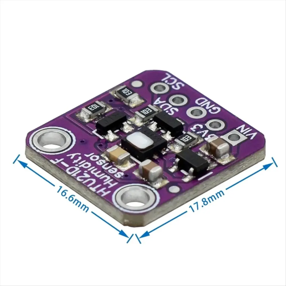 T123C-HTU21D-F Temperature and Humidity Sensor Module Breakout Board HOT