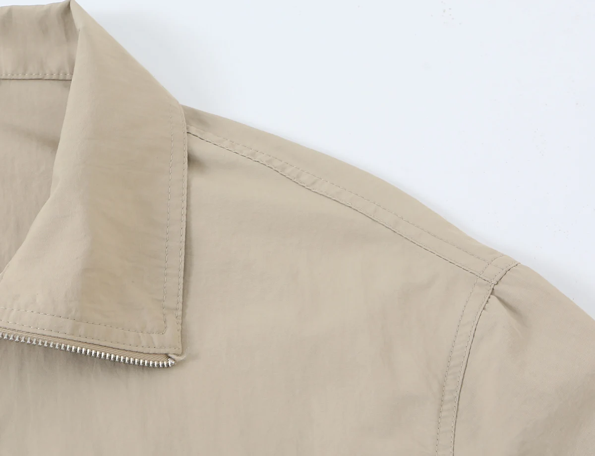 KONDALA Damen Herbst Casual Chic Trainingsanzug, Jacke mit Reißverschluss und verstellbarer Taille, Hose mit Kordelzug, 2026 Herbst Trendiges Hosenset – Detail 7