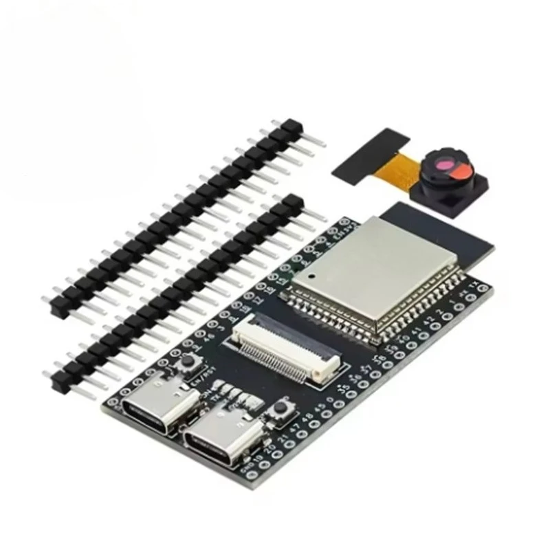 For ESP32-S3 N16R8 CAM Development Board WiFi Bluetooth Module OV3660 OV5640 Camera AI Vision IoT Project