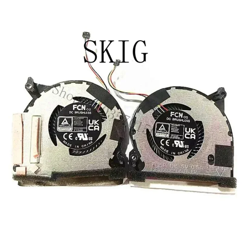 

KK. Original New CPU GPU Cooler Fan for Asus Rock Ally Handheld Game Console (2023) RC71L Laptop Cooling Fan