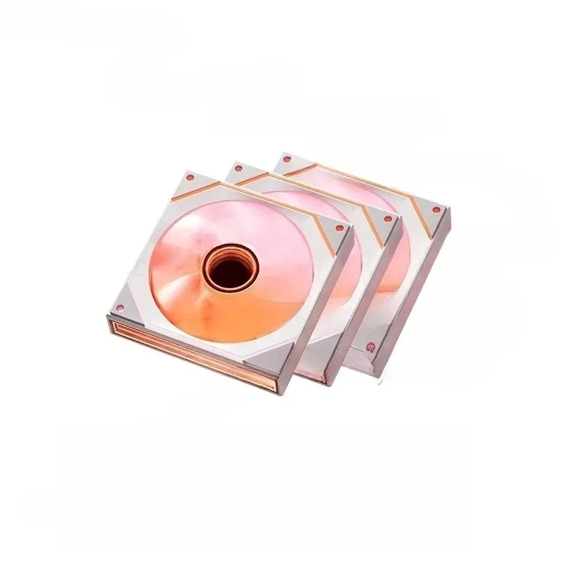 V2 Case Fan ARGB Lighting Godlight Synchronized Small 4P Speed Control Forward and Reverse Blade Case Fan