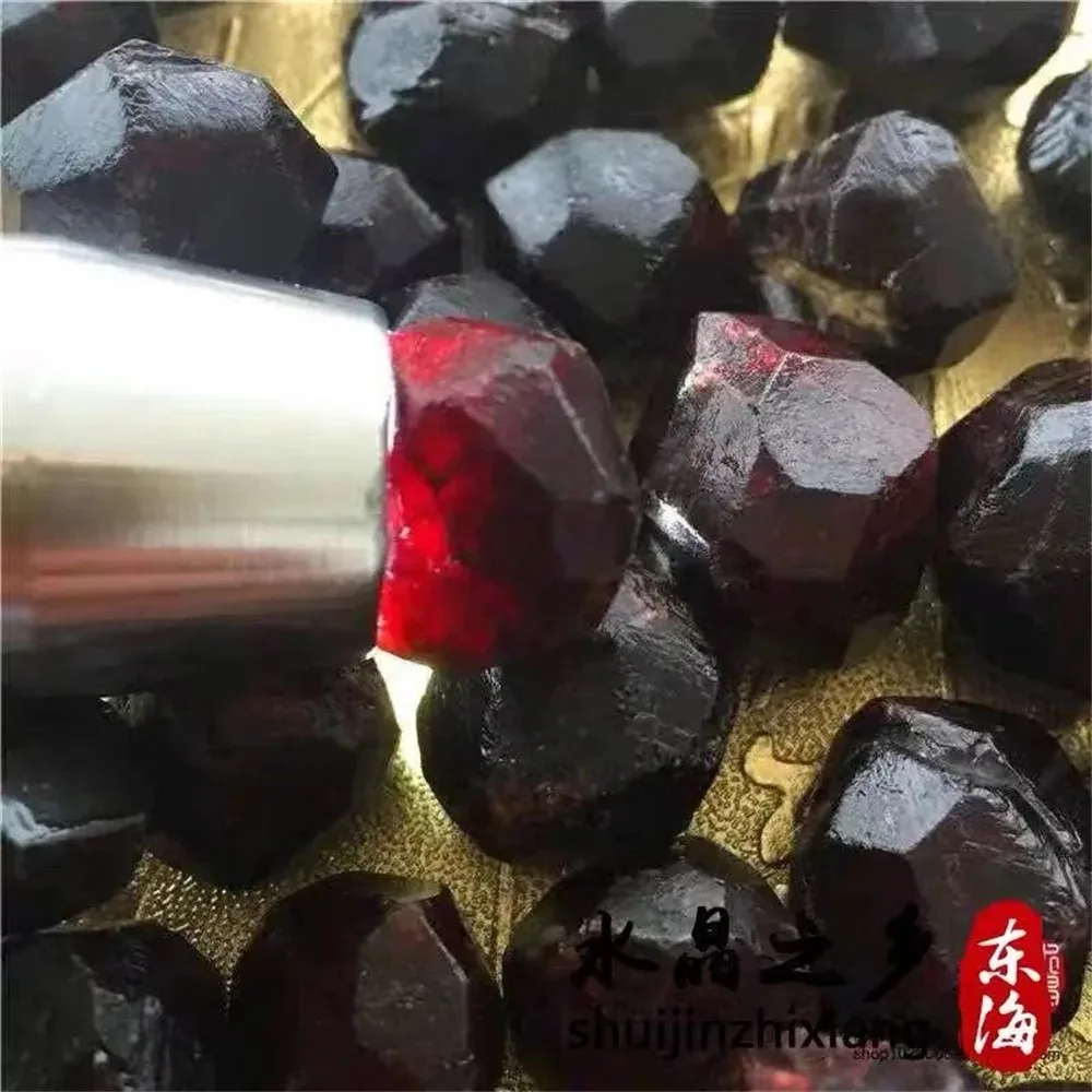 Natural Red Garnet Rough Stone Bulk Lot Raw Crystal Specimen Healing Mineral Gemstone Wholesale Spiritual Decor