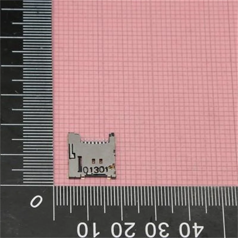 1Pcs/Lot   503182-1852  MOLEX connector 1.10mm Pitch microSD Memory Card Connector, Normal Mount Surface Mount, Push-Push Type