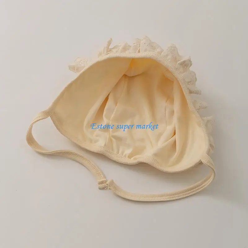 090B Baby Hat Toddler Sun Hat Spring Lace Hat Baby Little Girl Cotton Bonnet Caps