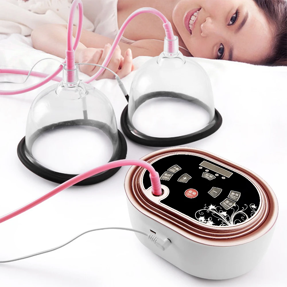 Electric Breast Enlargement Massager Pump Suction Machine Vacuum Therapy Butt Enhancement Massage Device Cupping Cups Lifting