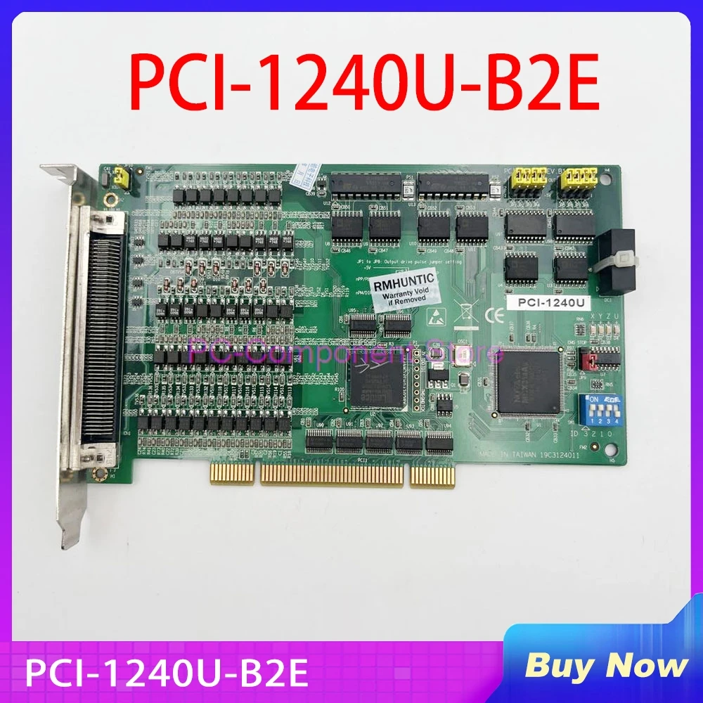 For ADVANTECH PCI-1240U Motion Control Card REV: B1 01-2 PCI-1240U-B2E