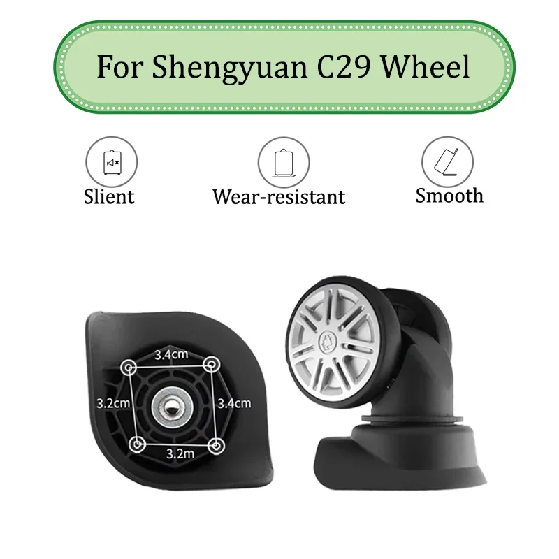 

Suitable For Shengyuan C29 Universal Wheel Trolley Case Wheel Replacement Luggage Pulley Sliding Casters Wear-resistant Repair