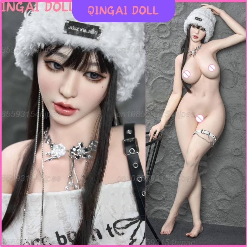 QINGAI- Full Sized Male Sex Doll, 18 Hot Girls, Real Butter, Sex Robot Doll, 160cm, Real Love, Real Vagina, Anus, Hair Sex,XXX