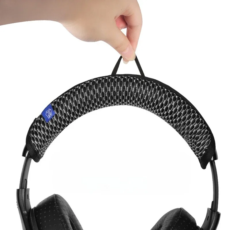 

Headband Cover Fits For Sennheiser HD598 HD518 558 569 579 595 599 555 PC360 Headphone fabric zipper head beam protective cover